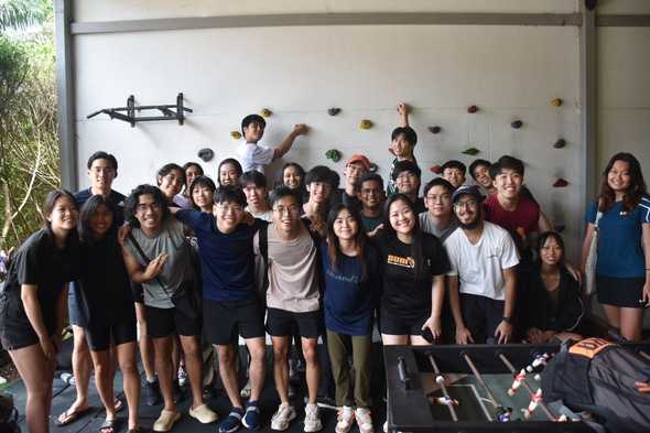 Mostly everyone in the club that went